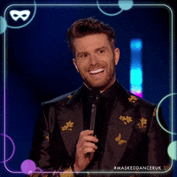 Joel Dommett Laugh GIF by The Masked Singer UK & The Masked Dancer UK
