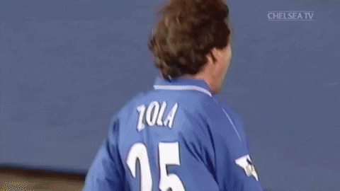 cfc zola GIF by Chelsea FC