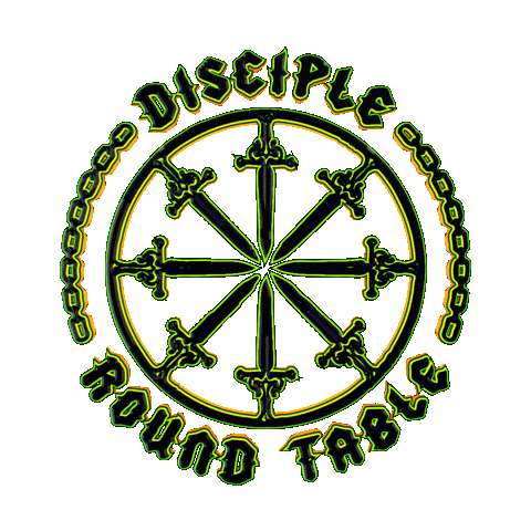 Round Table Edm Sticker by Disciple