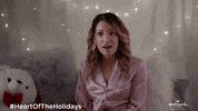 Vanessa Lengies Reaction GIF by Hallmark Channel