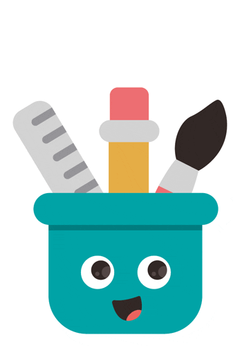 happy pencil Sticker by Sodertex