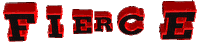 fierce text Sticker