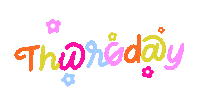Days Of The Week Fun Sticker