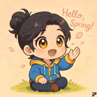 Yearning Cherry Blossoms GIF by Persona