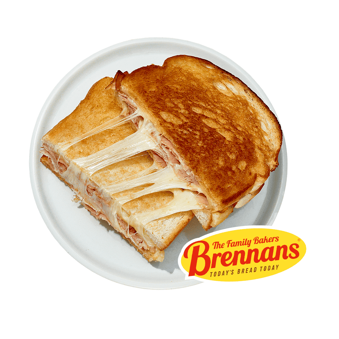 Cheese Toast Sticker by Brennans Bread