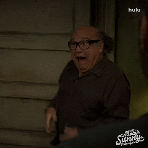 Season 17 Surprise GIF by It's Always Sunny in Philadelphia