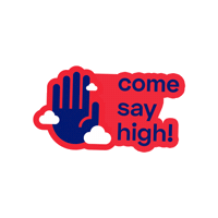 tealcanna high five missouri edibles tryhighfive Sticker