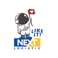 nextmedia heart like astronaut next Sticker