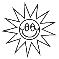 Sun Bmx Sticker by Tatcraft NHS