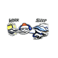 Tired Instagram Sticker