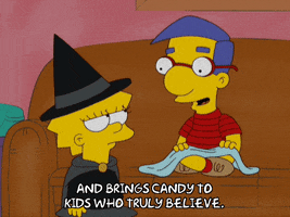 lisa simpson costume GIF