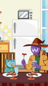 Friends Eat GIF