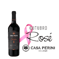 Casa_Perini vinho outubro rosa solidario casa perini Sticker