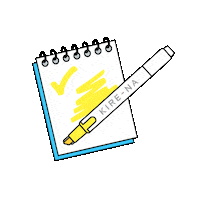 koreapilot pilot 형광펜 kirena 키레나 Sticker