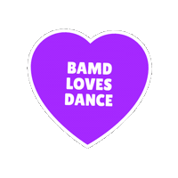 BAMDANCE dance bamd bustamovedance bamdlovesdance Sticker