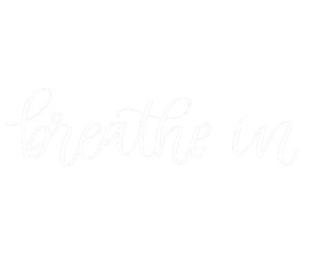 Breathe In Breathe Out Yoga Sticker