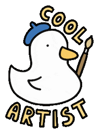 Duck Sticker