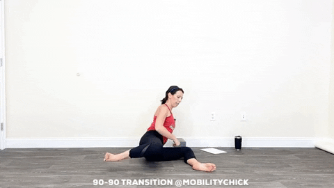 mobilitychick giphygifmaker lets go yoga training GIF