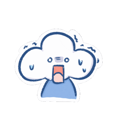 Shocked Sticker by Khayalan Arts