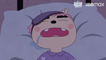 Sleepy Summer Camp Island GIF by HBO Max