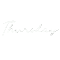 Thursday Sticker