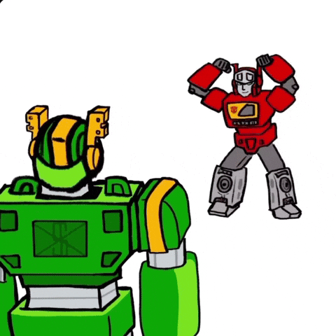 crunchybunchee dancing transformers blaster bbno GIF