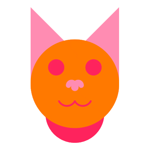 Cat Illustration Sticker