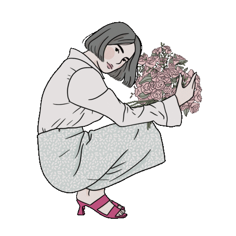 studioblushillust giphyupload Sticker