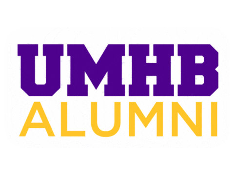 UMHBAlumni giphyupload crusaders umhb go cru Sticker