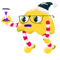 Christmas Ghost Sticker by Sprankenstein