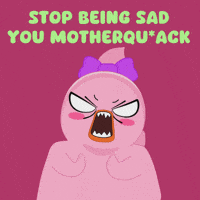 Sad Cheer Up GIF by MeetDuckey