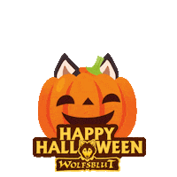 Halloween Herbst Sticker by Wolfsblut