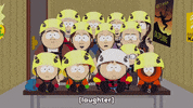 eric cartman laughing GIF by South Park 