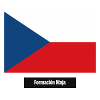 Czech Republic Flag Sticker by Formación Ninja