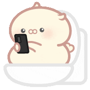 Tired Phone Sticker