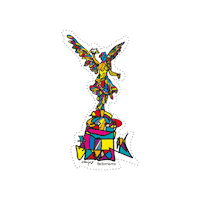 factomamx angel cdmx cejas monumentos Sticker