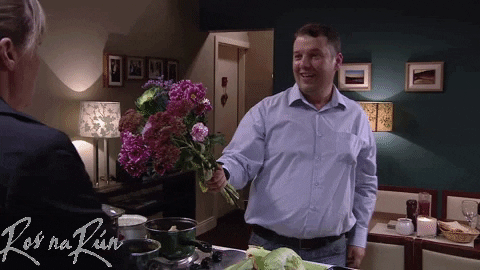 flowers valentines GIF by Ros na Rún