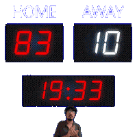 10 Away Sticker
