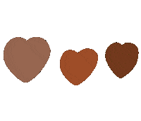 Heart Beige Sticker