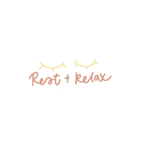 Chill Relax Sticker by Fayth