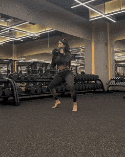 BamBamDoubleBB giphyupload elevated sumo squats GIF