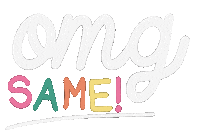 Oh My God Omg Sticker