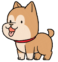 Shiba Inu Dog Sticker by Ai and Aiko