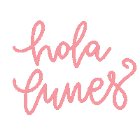 dovivausk pink lettering hola rosa Sticker