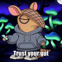 Wisdom Intuition GIF by Chillo Dillo