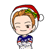 Christmas Idol Sticker