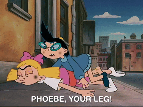 hey arnold nicksplat GIF