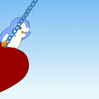 I Love You Hearts GIF by Pudgy Penguins