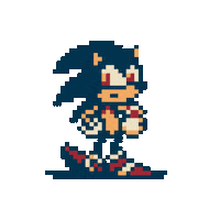 Sonic The Hedgehog Waiting Sticker