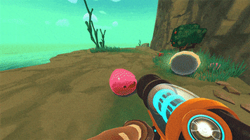 video game goodbye GIF by Slime Rancher